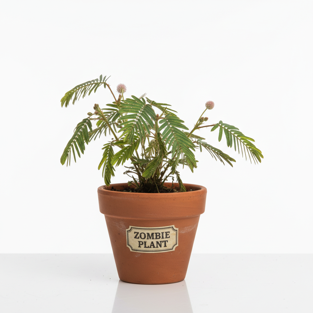 Zombie Plant Mimosa Pudica Touch-Me-Not